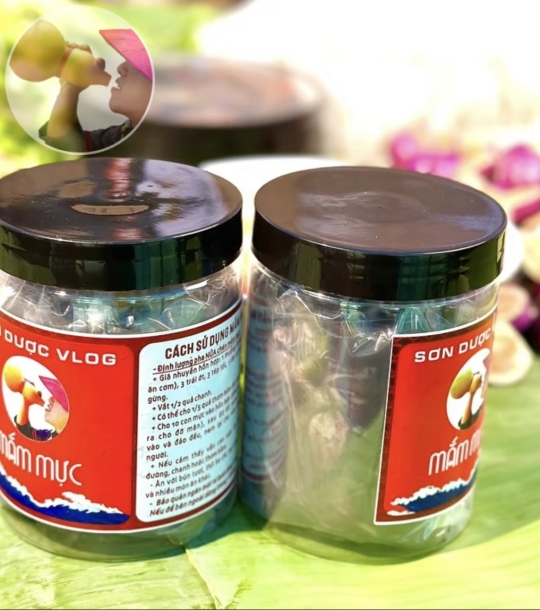 2 Hũ Mắm Mực 1kg