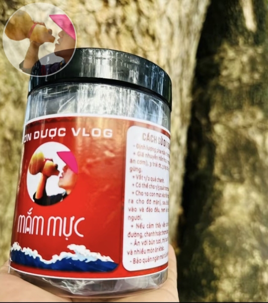 1 Hủ Mắm Mực Sơn Dược Hủ 500G